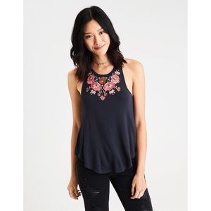 American Eagle Outfitters Tops - American Eagle Soft & Sexy Embroidered Tank American Eagle Outfitters Tops - American Eagle Soft & Sexy Embroidered Tank